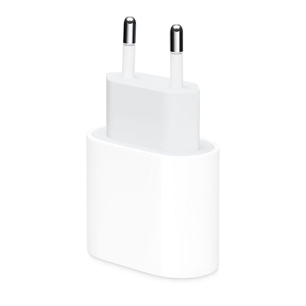 Зарядное устройство сетевое Apple USB-C, 20Вт, белый - 0