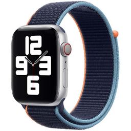 Ремешок Apple Sport Loop для Apple Watch 44mm, Нейлон, темный ультрамарин— фото №1