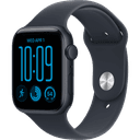 Смарт-часы Apple Watch SE 3 GPS 44mm (корпус - полночный черный, ремешок Sport Band синий, размер S/M)