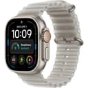 Смарт-часы Apple Watch Ultra 4 GPS + Cellular 49mm (корпус - натуральный титан, браслет Ocean Band серый, размер One Size)