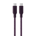 Кабель uBear Trend Cable USB-C / USB-C, 60Вт 1,2м, вишневый