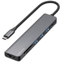 Концентратор USB Breaking Y04 7в1 графитовый