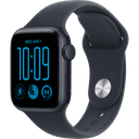 Смарт-часы Apple Watch SE 3 GPS 40mm (корпус - полночный черный, ремешок Sport Band синий, размер M/L)