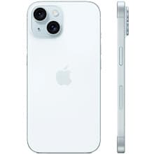 Смартфон Apple iPhone 15 nano SIM+eSIM 128GB, голубой (Blue) - 1