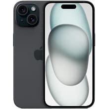 Смартфон Apple iPhone 15 nano SIM+eSIM 128GB, темная ночь (Black) - 0