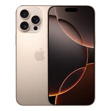 Смартфон Apple iPhone 16 Pro Max nano SIM+eSIM 1024GB, пустынный титан (Desert Titanium) - 0