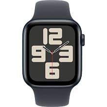 Смарт-часы Apple Watch SE GPS 44mm (корпус - темная ночь, ремешок Sport Band темная ночь, размер S/M) - 1