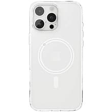 Чехол-накладка VLP Diamond Case для iPhone 16 Pro, полиуретан/закаленое стекло, прозрачный - 0