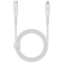 Кабель EnergEA Flow USB-C / Lightning 1,5м, белый - 0