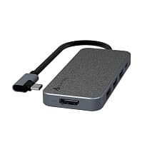 Адаптер мультипортовый Lyambda Slim Aluminum LC129, 5 в 1 5 в 1, серый - 3