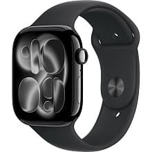 Смарт-часы Apple Watch Series 11 GPS 46mm (корпус - черный, ремешок Sport Band черный, размер M/L) - 0