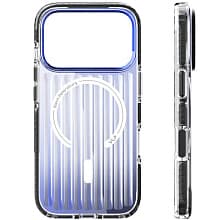 Чехол-накладка VLP Pulse Case для iPhone 17 Pro, полиуретан/алюминий, черный - 3