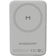Внешний аккумулятор c БЗУ Magssory Core 5K 5000 мАч, титан - 1