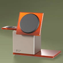 Зарядное устройство беспроводное VLP NEO Qi2.2, Apple Watch, 15Вт, серый - 1