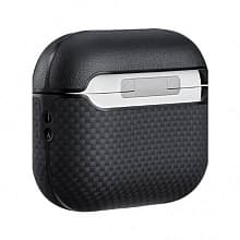 Чехол Pitaka Ультра тонкий черный, для AirPods Pro 3 - 2
