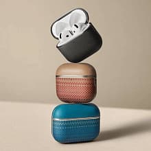 Чехол Pitaka Ультра тонкий коричневый, для AirPods Pro 3 - 3