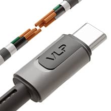 Кабель VLP Force Line USB-C / USB-C, 100Вт 1,2м, черный - 2