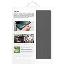Чехол-книжка Uniq Moven для iPad Pro 13″ (2024/2025), поликарбонат, серый - 2