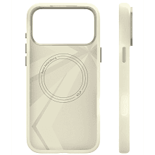 Чехол-накладка VLP Aster Pro для iPhone 17 Pro Max, силикон, белый - 2