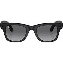 Умные очки Ray-Ban Wayfarer Matte Black Gradient Graphite M, черный - 3