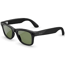 Умные очки Ray-Ban Wayfarer (Gen 2) Shiny Black Transition Graphite Green L, черный - 0