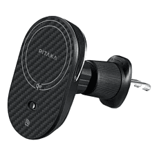 Автомобильный держатель Pitaka MagEZ Car Mount Pro 2 Qi2 черный - 0