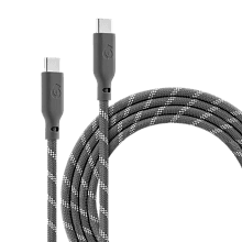Кабель uBear Trend Cable USB-C / USB-C, 60Вт 1,2м, серый - 2