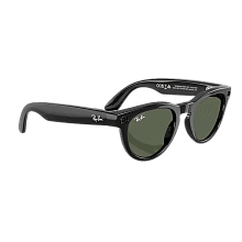 Умные очки Ray-Ban Headliner (Gen 2) Shiny Black G15 Green M, черный - 2